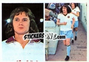 Sticker Brian Little - Soccer Stars 1976-1977
 n. 45 - FKS