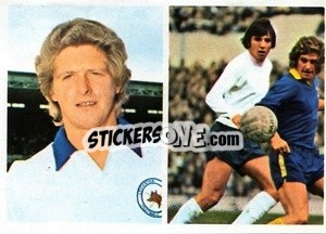 Cromo Chris Garland - Soccer Stars 1976-1977
 - FKS
