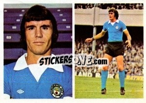 Sticker Dave Watson - Soccer Stars 1976-1977
 - FKS