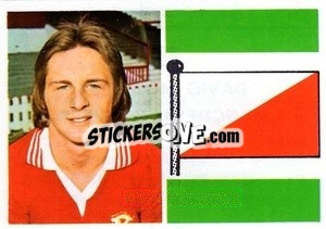 Sticker David McCreery - Soccer Stars 1976-1977
 n. 227 - FKS