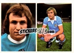 Sticker Dennis Tueart - Soccer Stars 1976-1977
 - FKS