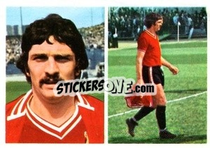 Sticker Don Gillies - Soccer Stars 1976-1977
 n. 71 - FKS