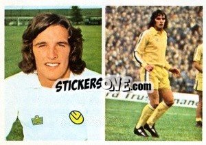 Sticker Frank Gray - Soccer Stars 1976-1977
 n. 142 - FKS