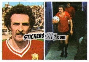 Sticker Geoff Merrick - Soccer Stars 1976-1977
 n. 74 - FKS