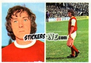 Sticker George Armstrong - Soccer Stars 1976-1977
 n. 22 - FKS