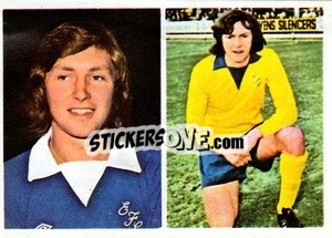 Sticker George Telfer - Soccer Stars 1976-1977
 n. 123 - FKS