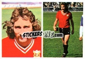Sticker Gerry Gow - Soccer Stars 1976-1977
 - FKS