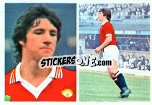 Sticker Gordon Hill - Soccer Stars 1976-1977
 n. 222 - FKS