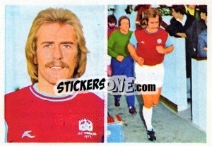 Sticker Graham Paddon - Soccer Stars 1976-1977
 - FKS