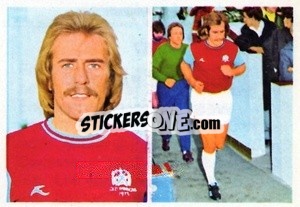 Sticker Graham Paddon - Soccer Stars 1976-1977
 n. 357 - FKS