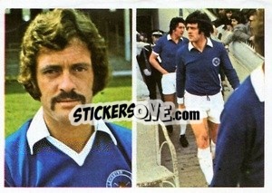 Sticker Jeff Blockley - Soccer Stars 1976-1977
 n. 155 - FKS