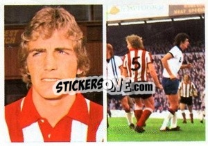 Sticker Jeff Clarke - Soccer Stars 1976-1977
 n. 309 - FKS