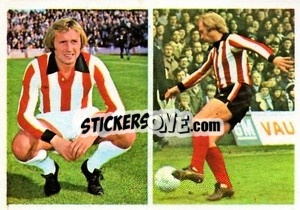 Sticker Jimmy Greenhoff - Soccer Stars 1976-1977
 - FKS