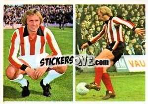 Sticker Jimmy Greenhoff - Soccer Stars 1976-1977
 n. 295 - FKS
