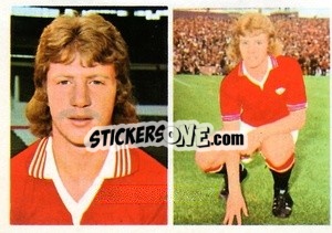Sticker Jimmy Nicholl - Soccer Stars 1976-1977
 n. 229 - FKS