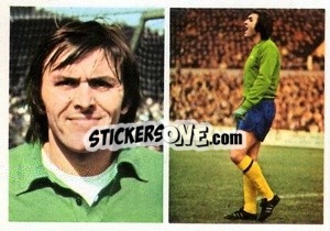 Sticker Jimmy Rimmer - Soccer Stars 1976-1977
 n. 31 - FKS