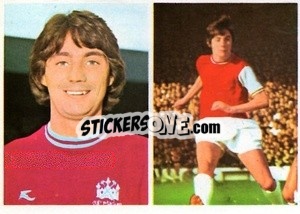 Sticker John Ayris - Soccer Stars 1976-1977
 - FKS