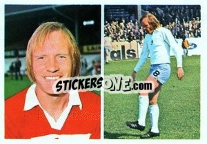 Sticker John Hickton - Soccer Stars 1976-1977
 - FKS