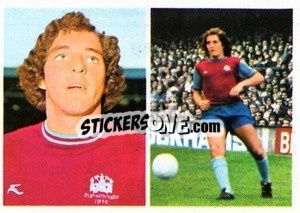 Sticker John McDowell - Soccer Stars 1976-1977
 - FKS