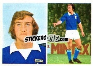 Sticker John Peddelty - Soccer Stars 1976-1977
 n. 133 - FKS