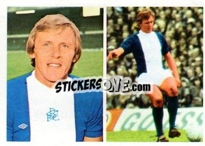 Sticker John Roberts - Soccer Stars 1976-1977
 n. 62 - FKS