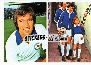 Cromo Jon Sammels - Soccer Stars 1976-1977
 n. 161 - FKS