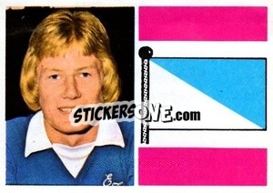 Cromo Ken McNaught - Soccer Stars 1976-1977
 n. 120 - FKS