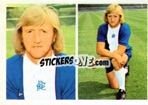Sticker Kenny Burns - Soccer Stars 1976-1977
 - FKS