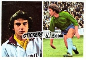 Sticker Mervyn Day - Soccer Stars 1976-1977
 n. 351 - FKS