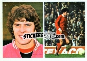 Sticker Peter Cormack - Soccer Stars 1976-1977
 n. 190 - FKS