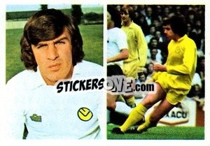 Sticker Peter Lorimer - Soccer Stars 1976-1977
 n. 147 - FKS