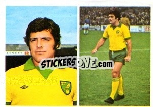 Sticker Peter Morris - Soccer Stars 1976-1977
 n. 270 - FKS