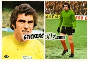 Sticker Peter Shilton - Soccer Stars 1976-1977
 n. 304 - FKS