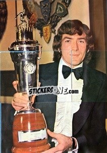 Sticker PFA Player of the Year - Pat Jennings - Soccer Stars 1976-1977
 n. 169 - FKS