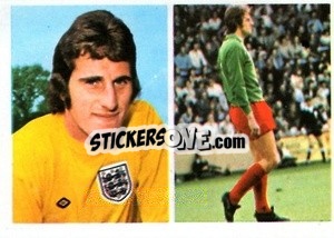 Sticker Ray Clemence - Soccer Stars 1976-1977
 n. 189 - FKS