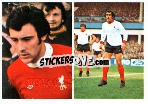 Sticker Ray Kennedy - Soccer Stars 1976-1977
 - FKS