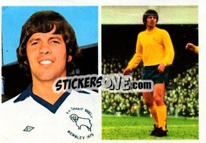 Sticker Ron Webster - Soccer Stars 1976-1977
 n. 108 - FKS