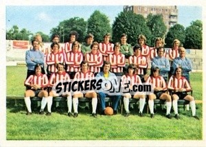Sticker Southampton - Soccer Stars 1976-1977
 n. 6 - FKS