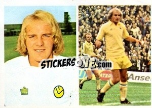 Figurina Terry Yorath - Soccer Stars 1976-1977
 n. 153 - FKS
