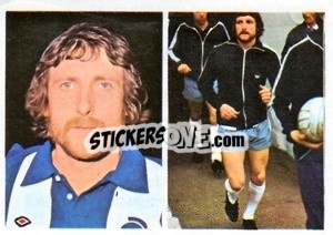 Sticker Tony Brown - Soccer Stars 1976-1977
 n. 335 - FKS