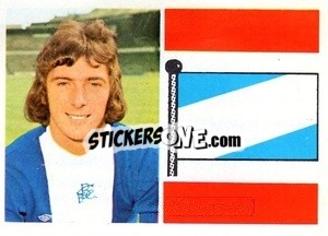 Sticker Trevor Francis - Soccer Stars 1976-1977
 n. 54 - FKS
