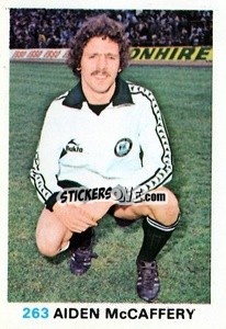 Sticker Aiden McCaffrey - Soccer Stars 1977-1978
 - FKS