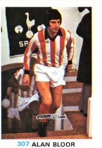 Sticker Alan Bloor - Soccer Stars 1977-1978
 n. 307 - FKS