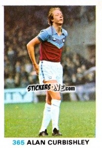 Sticker Alan Curbishley - Soccer Stars 1977-1978
 - FKS