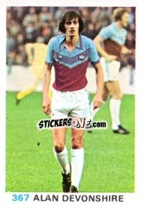 Sticker Alan Devonshire - Soccer Stars 1977-1978
 - FKS