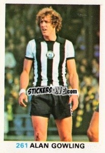 Sticker Alan Gowling - Soccer Stars 1977-1978
 - FKS