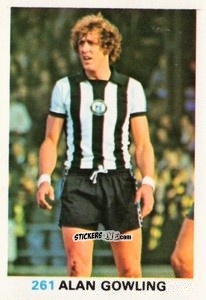 Sticker Alan Gowling - Soccer Stars 1977-1978
 n. 261 - FKS