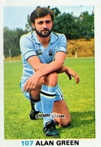 Sticker Alan Green - Soccer Stars 1977-1978
 n. 107 - FKS
