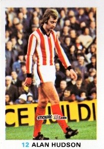 Cromo Alan Hudson - Soccer Stars 1977-1978
 n. 12 - FKS