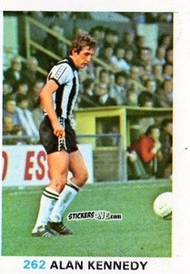 Sticker Alan Kennedy - Soccer Stars 1977-1978
 n. 262 - FKS